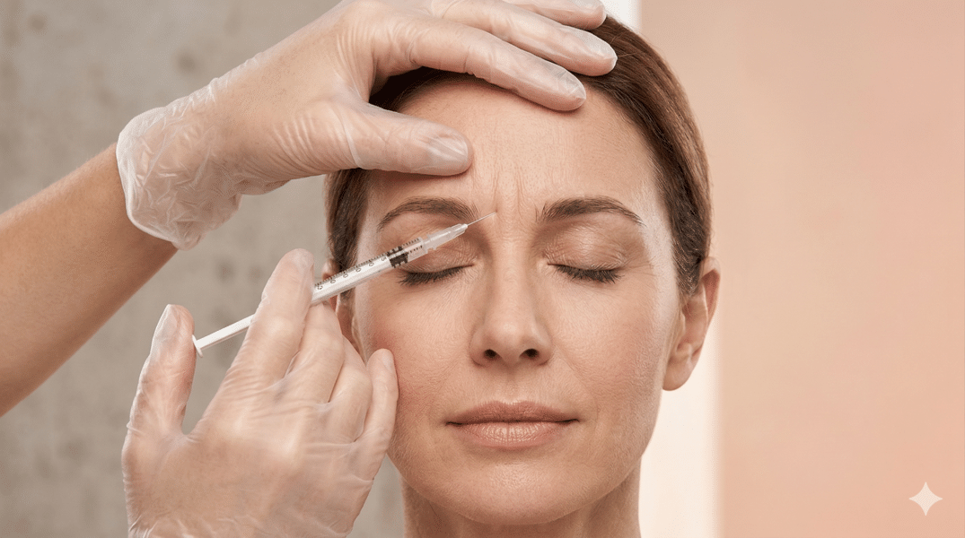 Botox para ceño fruncido en CDMX aplicado en el entrecejo para suavizar arrugas de expresión